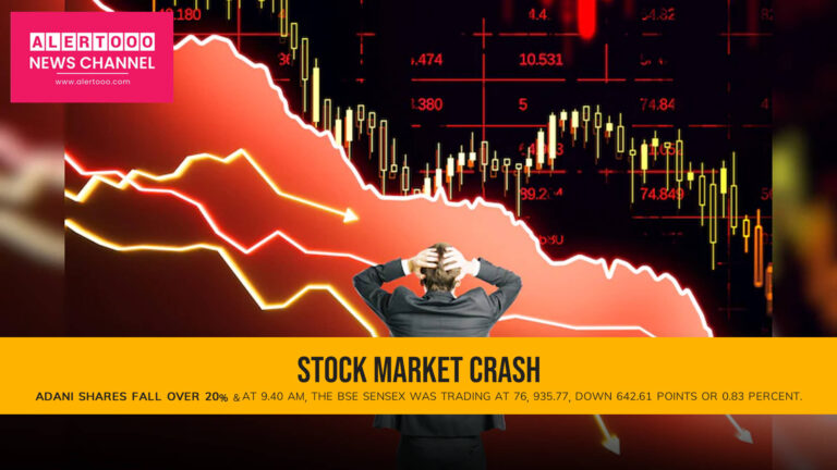 Stock Market Crash: Adani shares fall over 20%