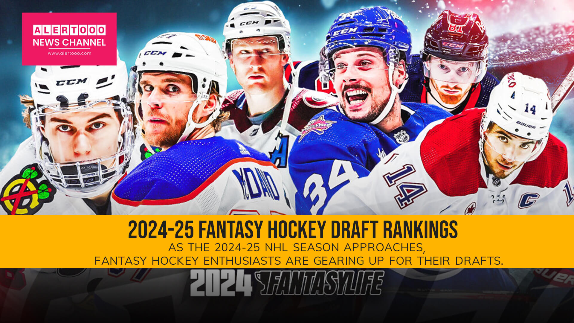 2024-25 Fantasy Hockey Draft Rankings