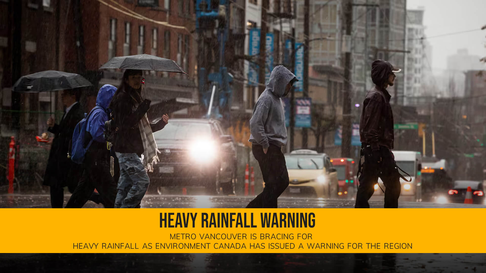 Heavy Rainfall Warning